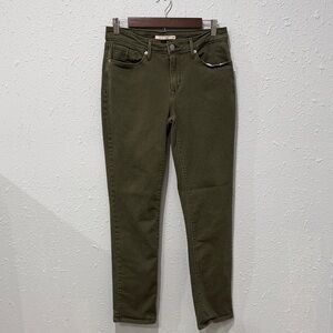 Levi's Mid Rise Skinny Jeans Size W30 x L32 Green